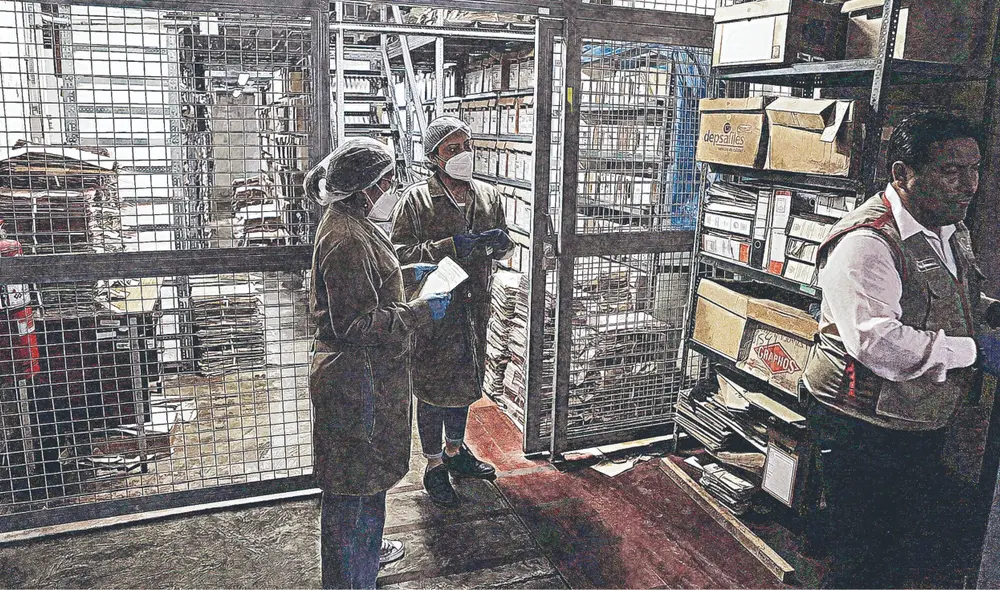 La agonía del Archivo General de la Nación. Foto: difusión La agonía del Archivo General de la Nación. Foto: difusión