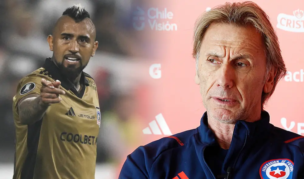 Ricardo Gareca asumió las riendas de la selección chilena a inicios de año. Foto: composición LR/AFP/El Mercurio