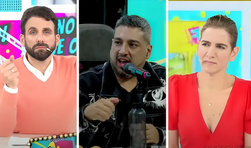 'Amor y fuego' es conducido por Gigi Mitre y Rodrigo González, a través de la señal de Willax Televisión. Foto: compoición LR/ Willax / Youtube 'Amor y fuego' es conducido por Gigi Mitre y Rodrigo González, a través de la señal de Willax Televisión. Foto: compoición LR/ Willax / Youtube