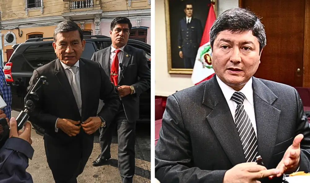 Carlos Morán negó haber solicitado volver al Ejecutivo a cambio de ayudar al hermano de la presidenta, Nicanor Boluarte.. Foto: composición LR.