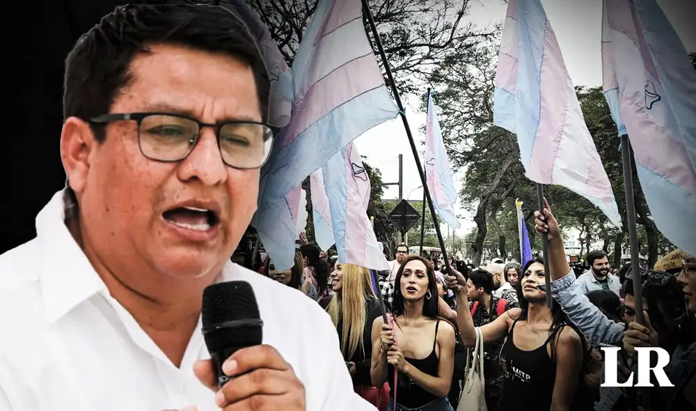 Ministro Vásquez firmó decreto que hace retroceder los derechos de la comunidad trans. Foto: composición Fabrizio Oviedo/ URPI-GLR Ministro Vásquez firmó decreto que hace retroceder los derechos de la comunidad trans. Foto: composición Fabrizio Oviedo/ URPI-GLR