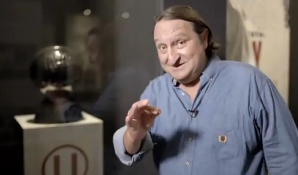 Gonzalo Torres repaso la historia de Universitario con motivo de sus 100 años de existencia. Foto: captura de TV Perú Gonzalo Torres repaso la historia de Universitario con motivo de sus 100 años de existencia. Foto: captura de TV Perú