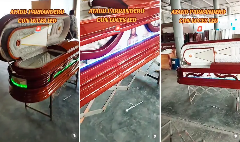 El emprendimiento sacó más de una sonrisa en redes sociales. Foto: composición LR/TikTok/@funer.company