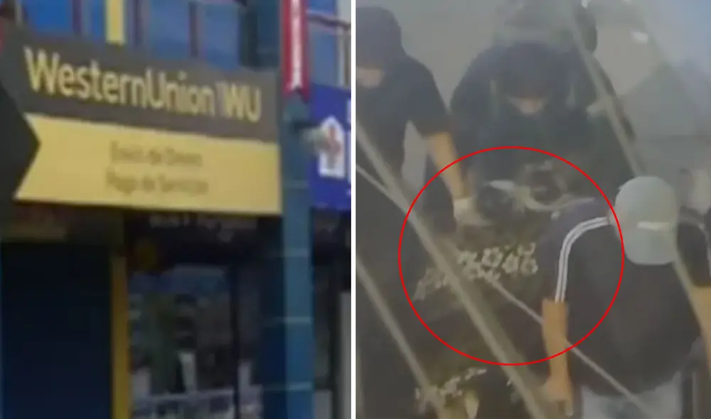 Casa de cambio terminó hecha un caos. Foto: Panamericana/Municipalidad de Ate Casa de cambio terminó hecha un caos. Foto: Panamericana/Municipalidad de Ate