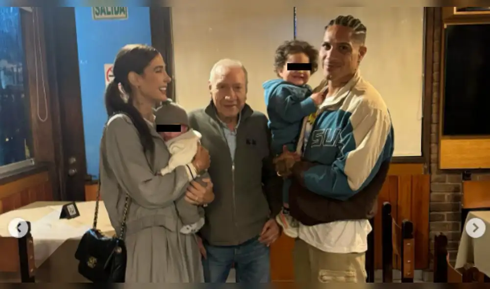 Paolo Guerrero y Ana Paula Consorte posan en singular fotografía. Foto: Instagram/AnaPaula