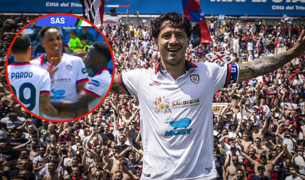 Gianluca Lapadula afronta su segunda temporada en el Cagliari. Foto: composición LR/Cagliari/ESPN