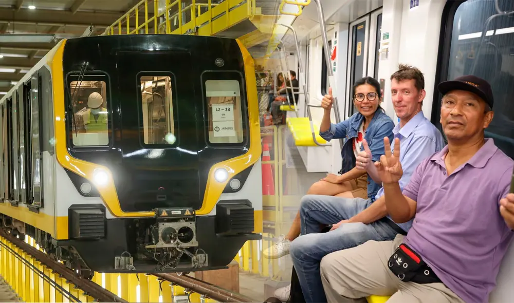 El sistema de transporte podría estar completamente habilitado en 2028. Foto: composición LR/Andina