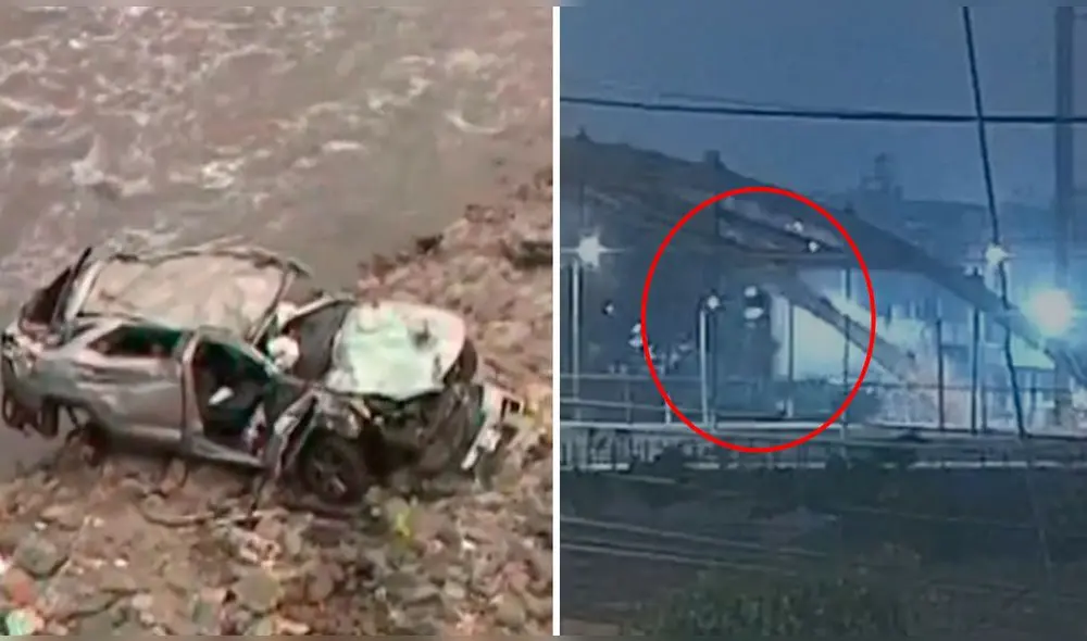 Cámara de seguridad será clave para determinar el momento exacto del accidente. Foto: composición LR/Andrea Jara/La República/América TV