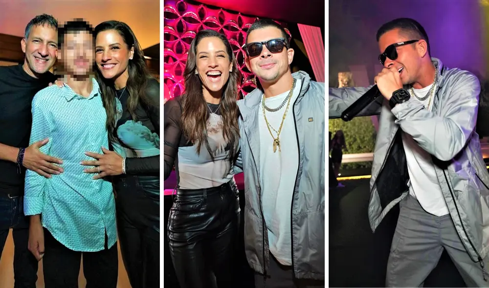 María Pía Copello se dejó ver emocionada por la presencia de su amigo Mario Hart en la fiesta de su pequeño. Foto: composición LR/Instagram/María Pía Copello