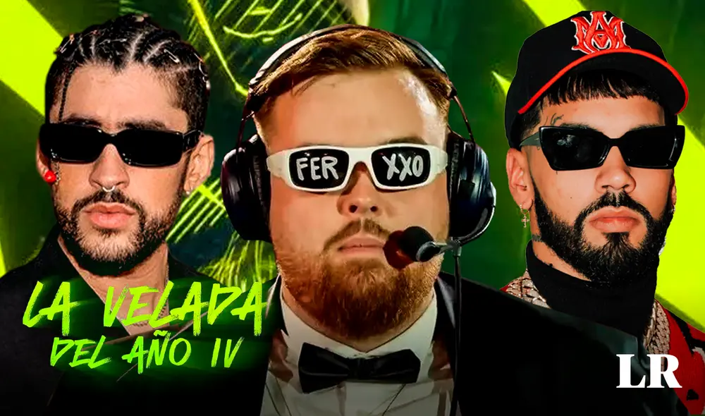 Ibai Llanos dará a conocer a los cantantes que estarán en La Velada del Año 4, este martes 21 de mayo. Foto: composición LR/PNGWing/IG de Anuel/Twitch