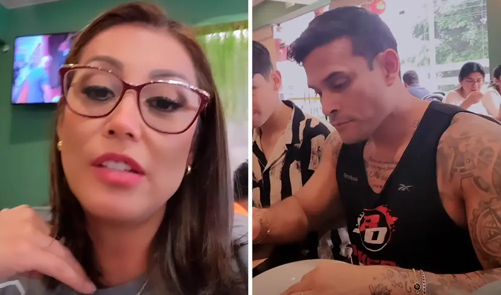 Karla Tarazona asistió a un conocido restaurante de comida china para celebrar un año más de vida. Foto: composición LR / Instagram