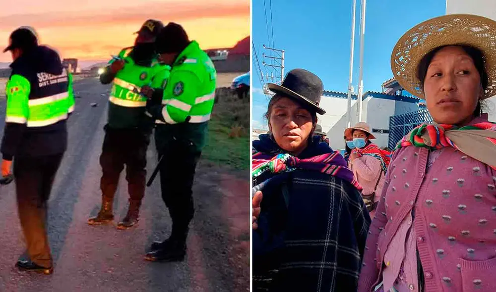 La esposa de Germán Ccapa no tiene medios para enterrarlo y clama por justicia. La comunidad pide a las autoridades que capturen al culpable de este trágico suceso. Foto: composición LR/Cinthia Alvarez