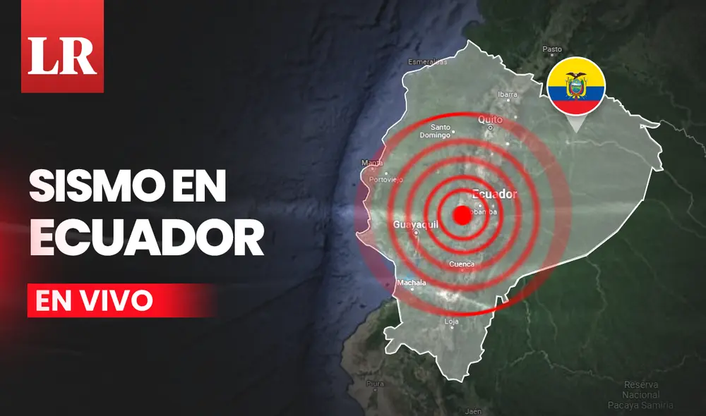 Un sismo de 5,5 fue reportado en Pinas, Ecuador, el 20 de mayo, según el Instituto Geofísico de Escuela Politécnica Nacional (IGEPN). Foto: composición LR