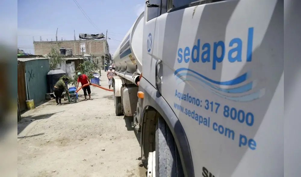 Sedapal anuncia corte de agua en más de 6 distritos. Foto: Andina