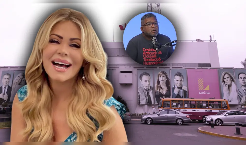 Gisela Valcárcel cada vez más cerca de Latina Televisión. Foto: composición LR/GVProducciones/YouTube