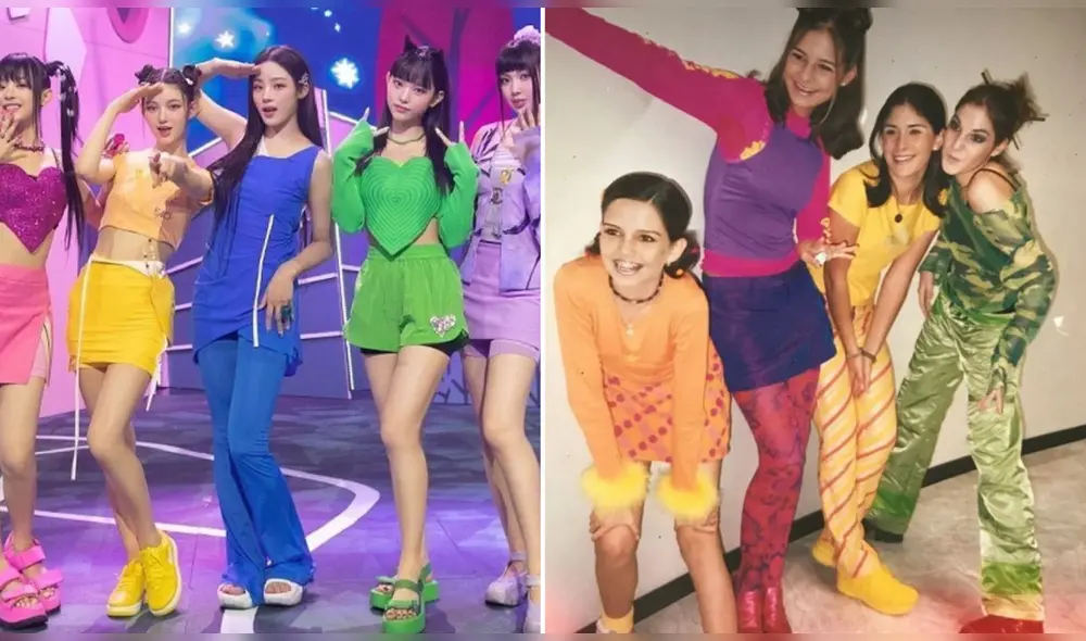 NewJeans fue acusado de copiar a Jeans, el grupo mexicano conformado por 4 miembros. Foto: composición LR/Ador/Jeans official NewJeans fue acusado de copiar a Jeans, el grupo mexicano conformado por 4 miembros. Foto: composición LR/Ador/Jeans official