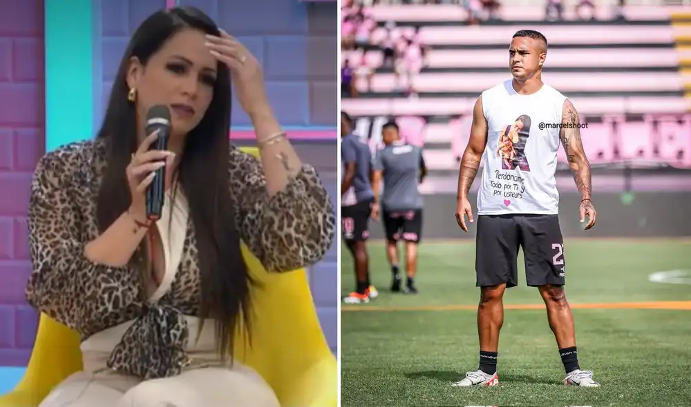 Melissa Klug reapareció en el programa de Ethel Pozo. Foto: composición LR/América TV/Difusión