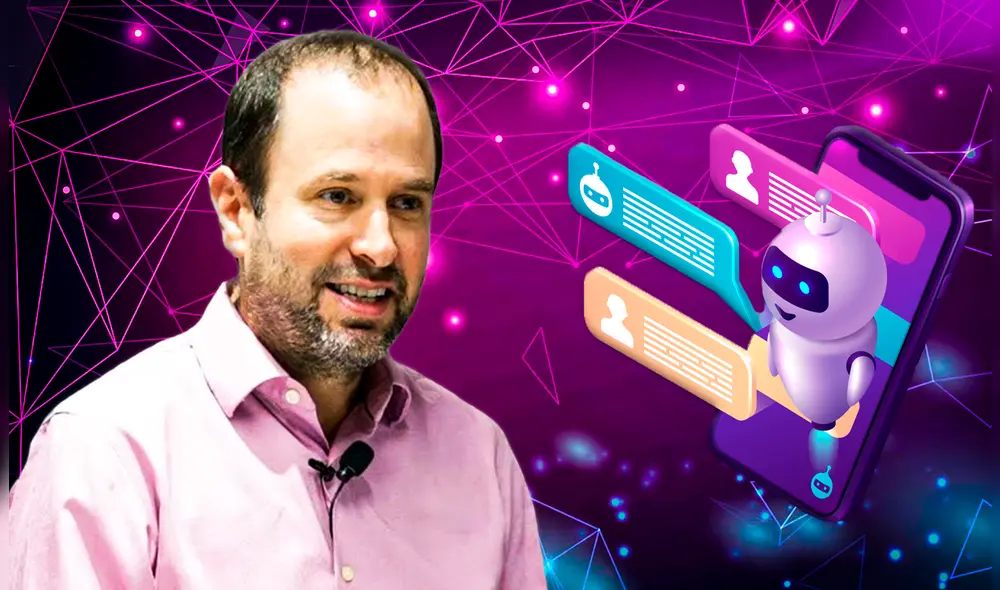 Antes de crear HereAfter AI, James Vlahos pasó horas registrando la voz de su padre. Foto: composición LR | Talks at Google | Freepik