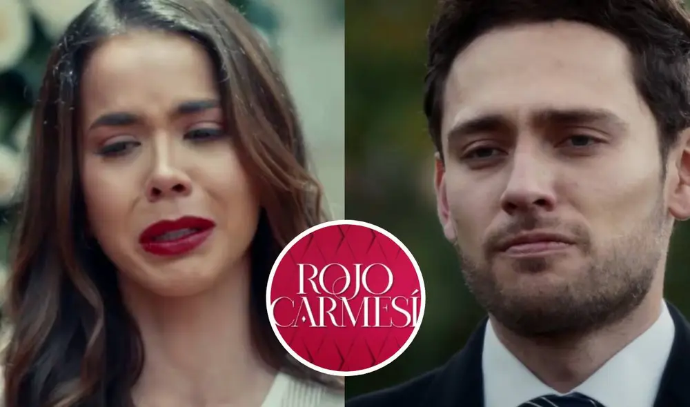 Jorge intentaría persuadir a Juana para que no asocie a Marcelo a VR en ‘Rojo carmesí’. Foto: composición LR/RCN