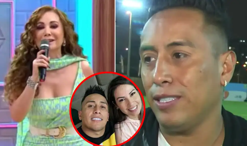 Christian Cueva y Pamela López se casaron en el 2019. Foto: Composición LR/Captura América TV/Pamela López/Instagram Christian Cueva y Pamela López se casaron en el 2019. Foto: Composición LR/Captura América TV/Pamela López/Instagram