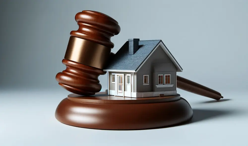 El dinero del remate de los bienes embargados se utiliza para saldar la deuda morosa. Foto: IA El dinero del remate de los bienes embargados se utiliza para saldar la deuda morosa. Foto: IA