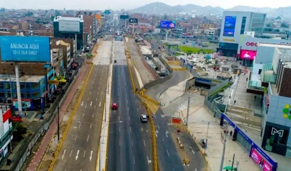 La avenida Ayllón volverá a recibir alrededor de 3.000 buses de transporte público en sus pistas. Foto: difusión.
