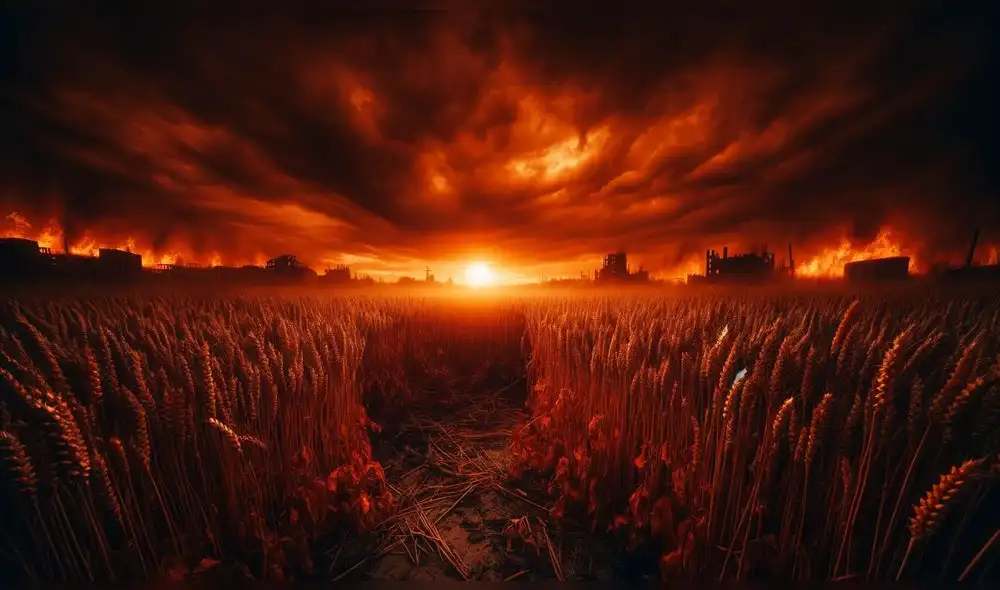 El trigo es uno de los alimentes con más resistencia a bajas temperaturas. Foto: Chat GPT