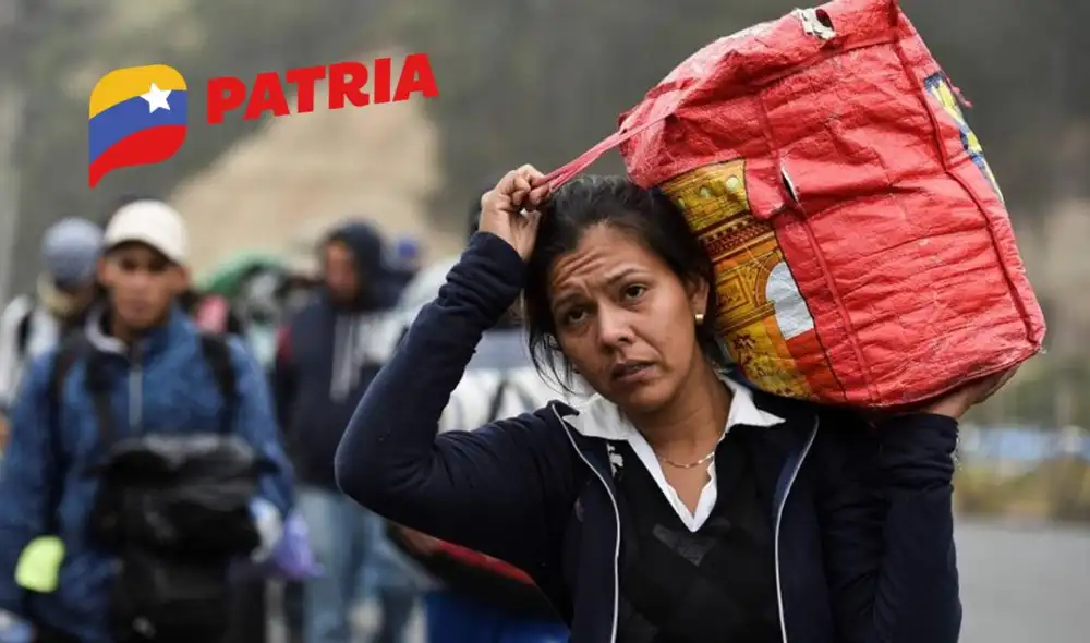 La finalidad de los bonos de la Patria es ser un sustento frente a la crisis social. Foto: composición LR/AFP/Patria
