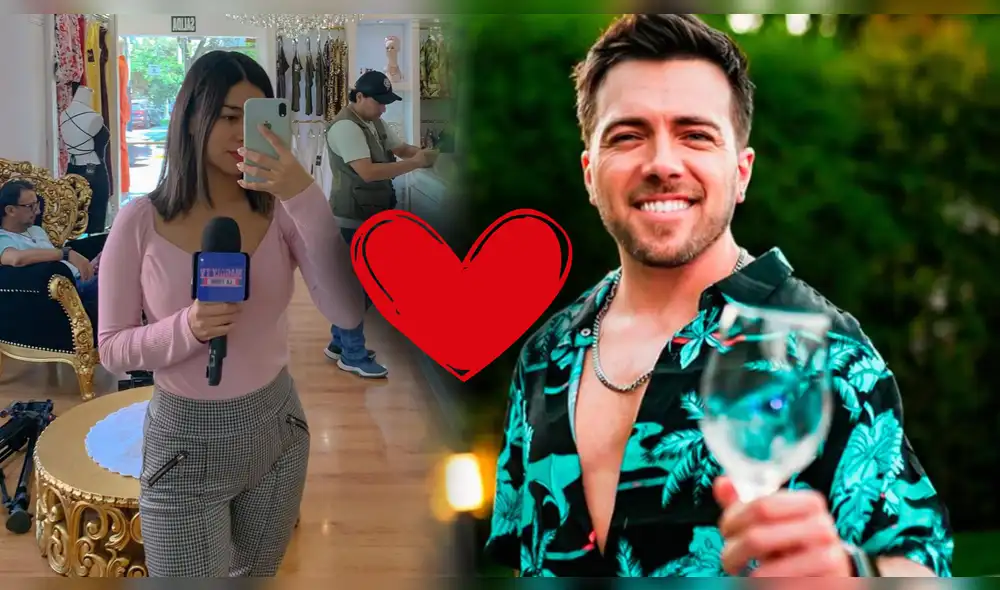 El actor argentino tiene un romance con la reportera de 'Magaly TV: la firme'. Foto: Composición LR/Instagram/Freepik/Canva