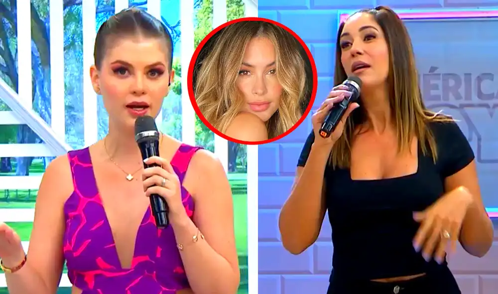 Brunella Horna exigió a Tilsa Lozano aclarar sus comentarios. Foto: composición LR/América TV/Instagram/Milett Figueroa