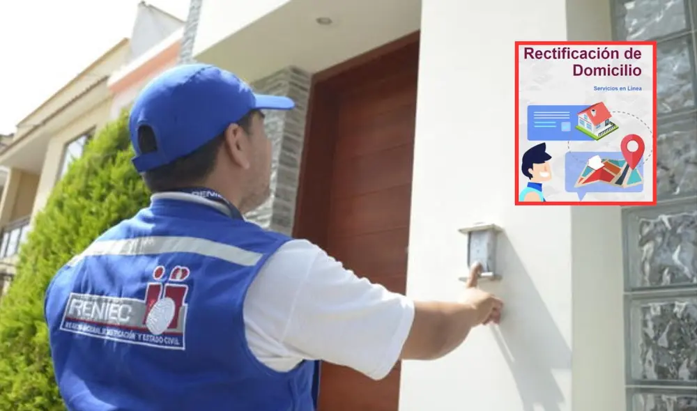 Reniec realiza visitas de constatación de domicilio de forma esporádica. Foto: Andina/La República