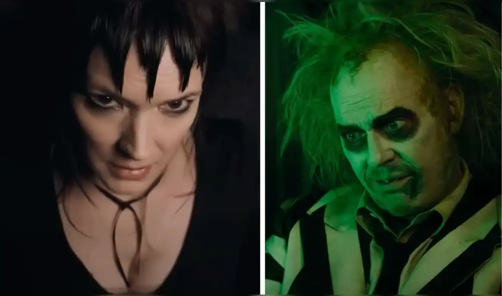 'Beetlejuice 2': Winona Ryder regresa a su papel de Lydia Deetz. Foto: composición LR/ Warner Bros