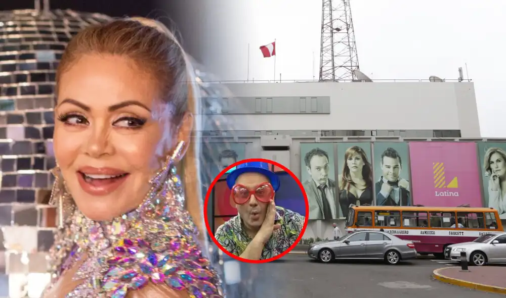 Gisela Valcárcel también formó parte de las filas de Latina Televisión. Foto: composición LR/América TV/Latina