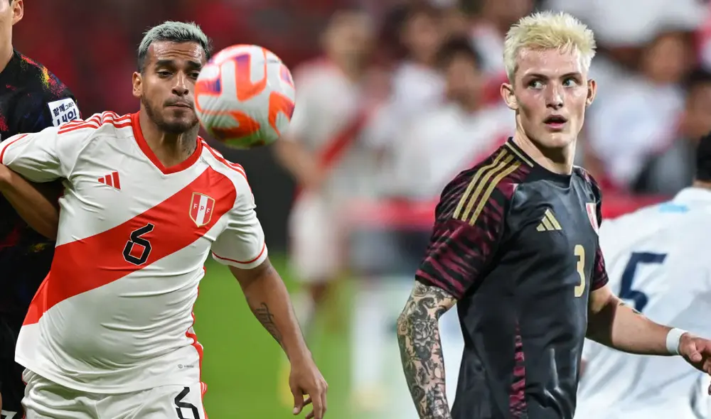 Miguel Trauco y Oliver Sonne pueden jugar en la posición de lateral izquierdo. Foto: composición LR/AFP/FPF