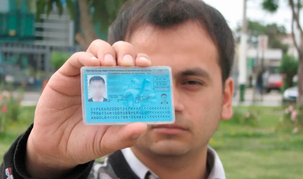 El DNI contiene diferentes dígitos que aportan a la identificación del portador. Foto: difusión/Andina