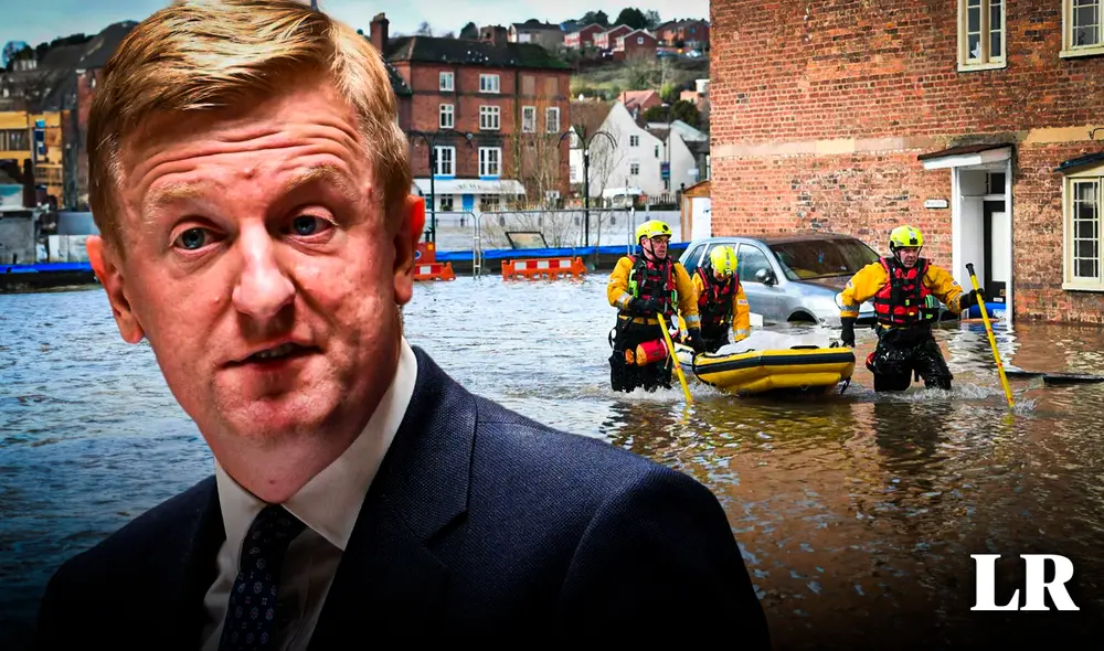 Oliver Dowden pide a sus ciudadanos estar alerta ante posible catástrofe. Foto: composición Gerson Cardoso/LR/AFP