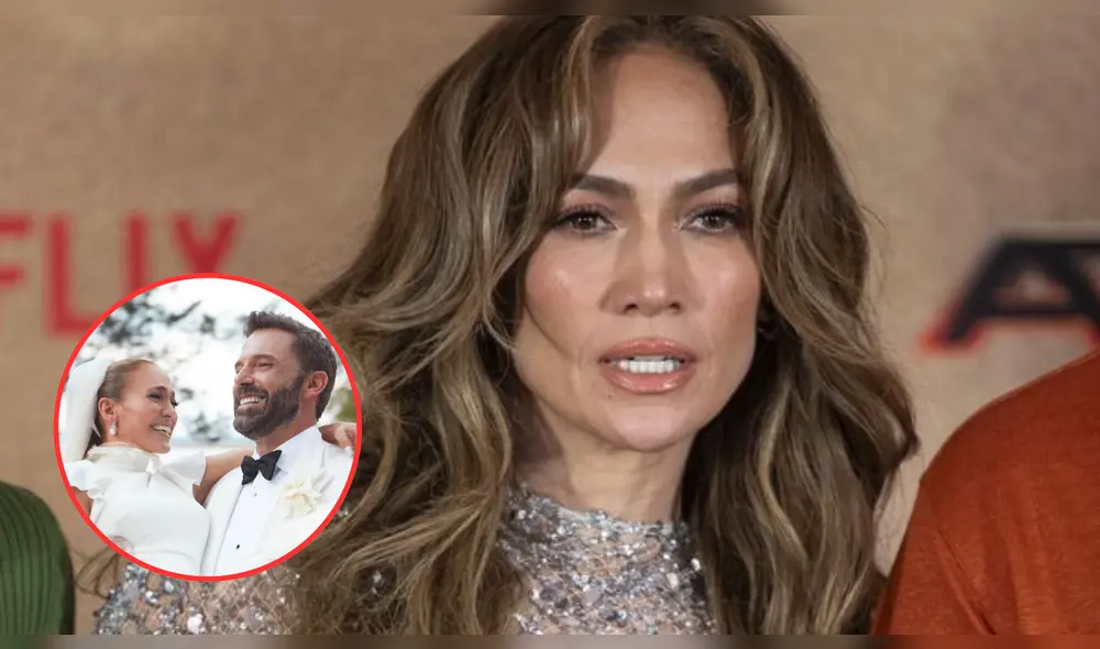 Reacción de JLo tras ser cuestionada sobre Ben Affleck. Foto: composición/LR/Reddict/difusión Reacción de JLo tras ser cuestionada sobre Ben Affleck. Foto: composición/LR/Reddict/difusión