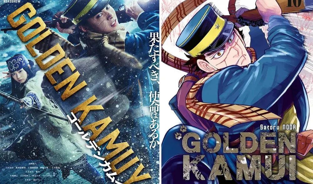 'Golden Kamuy' podría tener una segunda película. Foto: composición LR/ Netflix