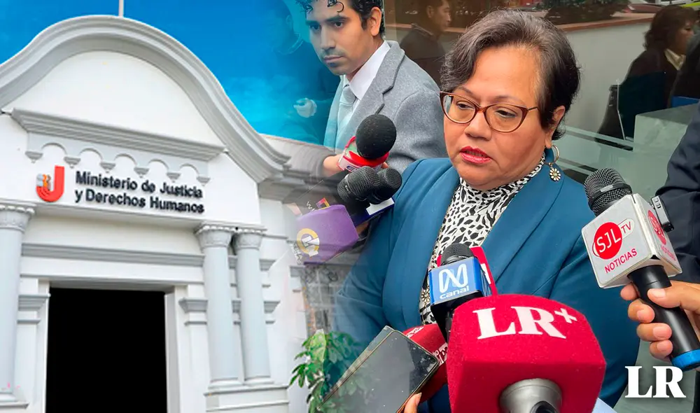 María Caruajulca Quispe, reinstalada por orden judicial como procuradora general del Estado, anunció que seguirá en su cargo mientras siga su proceso. Foto: composición: LR/María Caruajulca/Procuraduría General del Estado