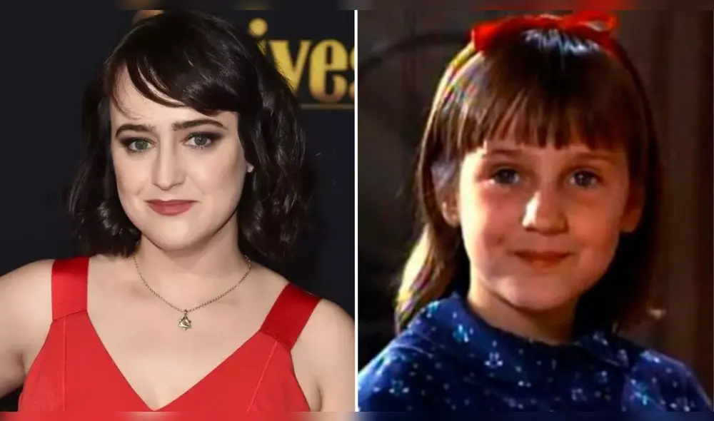 La escritora estadounidense Mara Wilson es conocida por su papel protagónico en la película 'Matilda' de 1996. Foto: composición/LR/difusión/quien La escritora estadounidense Mara Wilson es conocida por su papel protagónico en la película 'Matilda' de 1996. Foto: composición/LR/difusión/quien