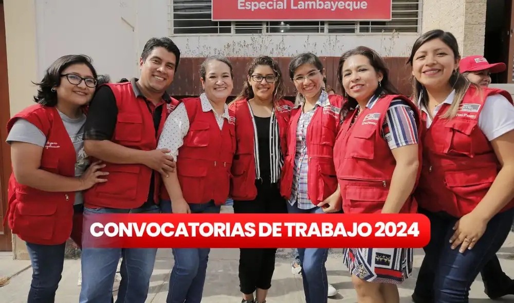 Para esta convocatoria, el Ministerio de la Mujer ofrece puestos de trabajo en las regiones de Cajamarca, Lambayeque y Lima. Foto: MIMP/Lr