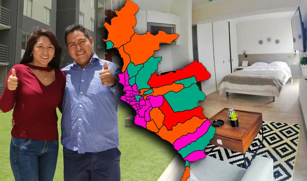 Los departamentos monoambiente son viviendas sin divisiones, con un solo espacio que sirve como living, dormitorio y alcoba. Foto: composición LR/Inside Perú