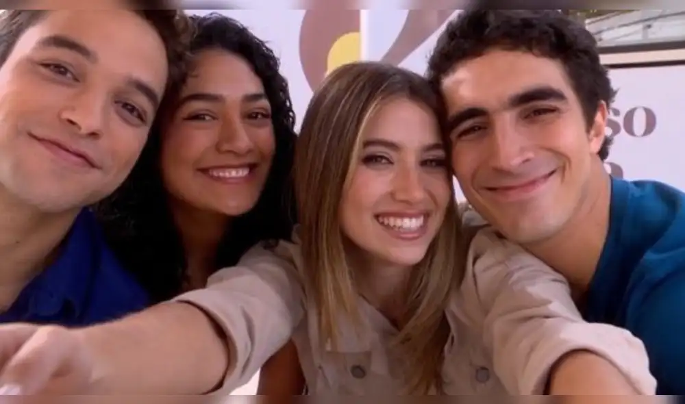 Los hermanos Montalván en la serie pasaron un día con sus respectivas parejas. Foto: captura América TV