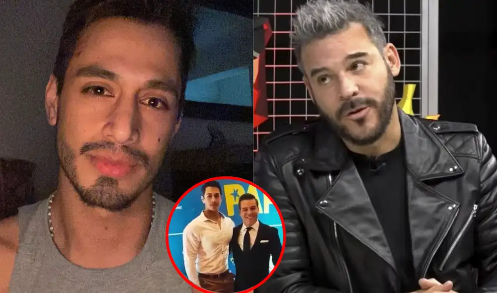 Adolfo Aguilar y Alejandro Merino fueron relacionados sentimentalmente hace cuatro años, pero ambos negaron ser más que amigos. Foto: composición LR/Alejandro Merino/Instagram/captura de Youtube/Captura de Willax TV