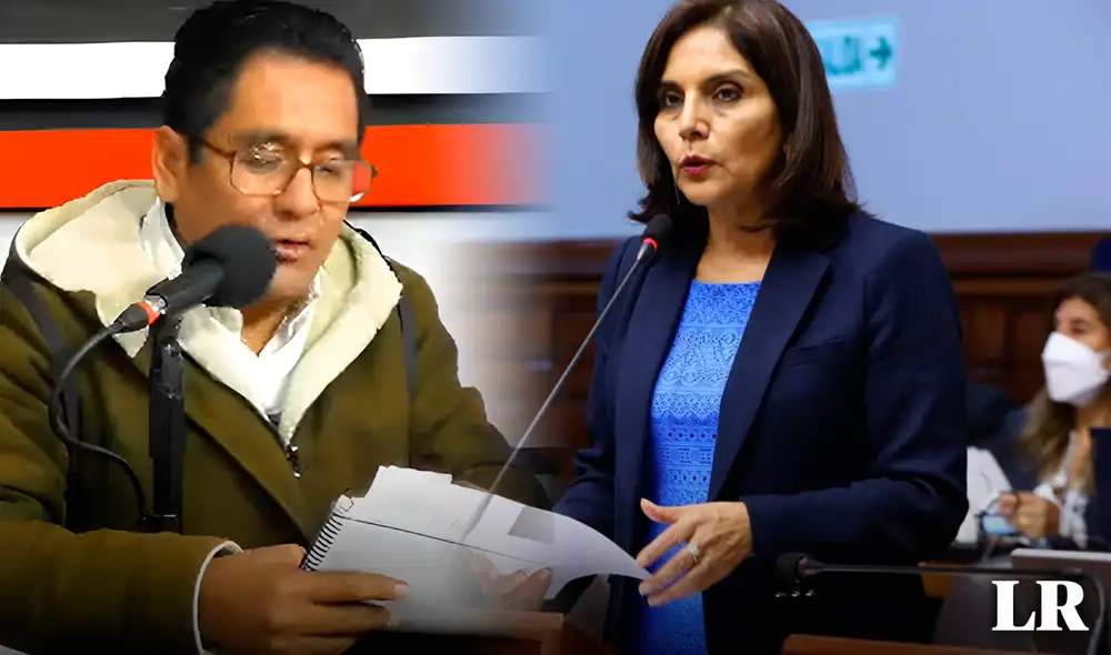 Periodista de Puno cuestiona a la congresita Juárez por las incoherencias de sus declaraciones con la falta de contacto con las familias de los fallecidos en las manifestaciones de enero. Foto: composición LR/Patricia Juárez/La Decana