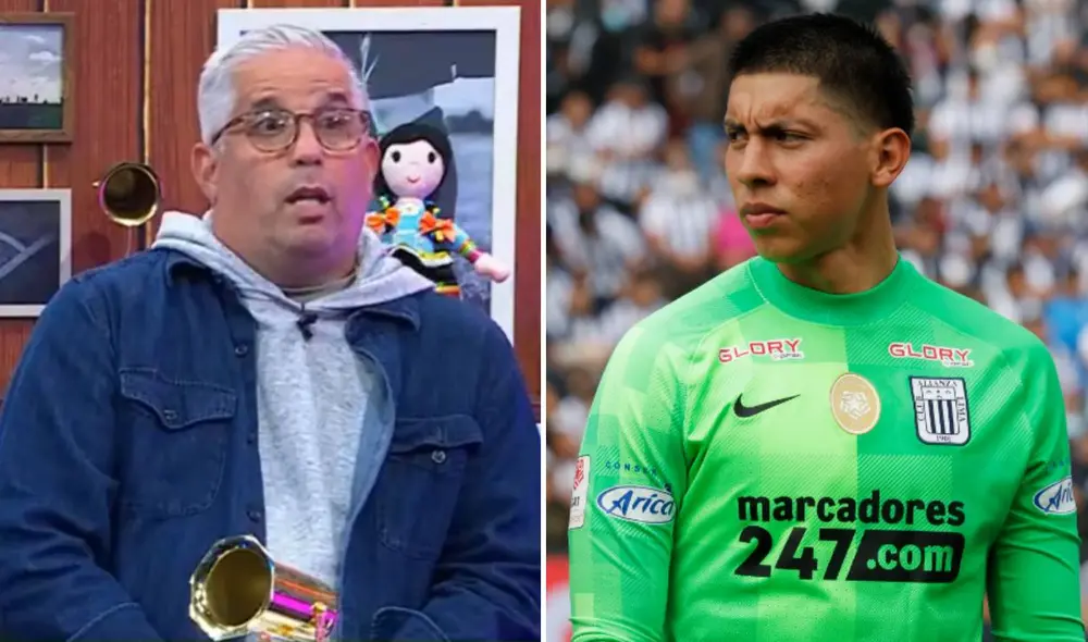 Franco Saravia es el segundo arquero titular de Alianza Lima. Foto: composición LR/captura de 'Al Ángulo'/Luis Jiménez/La República