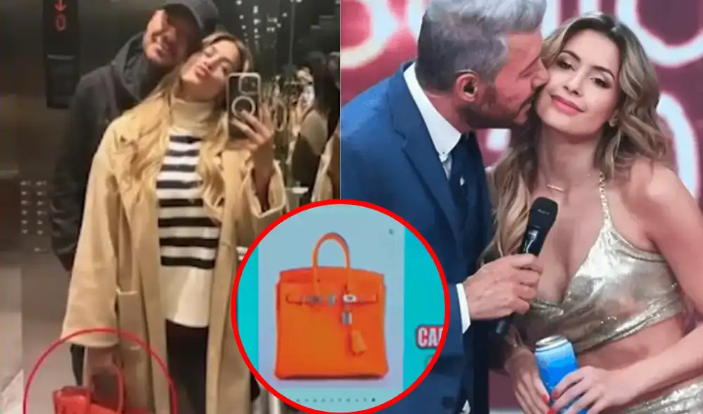 Milett Figueroa y Marcelo Tinelli empezaron una relación después de conocerse en el reality 'Bailando 2023'. Foto: composición LR/Milett Figueroa/capturas de YouTube y América TV