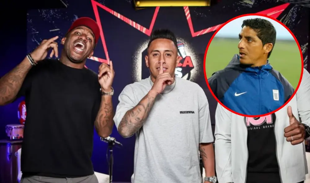 Christian Cueva es el nuevo invitado de Jefferson Farfán y Roberto Guizasola. Foto: 'Enfocados podcast'