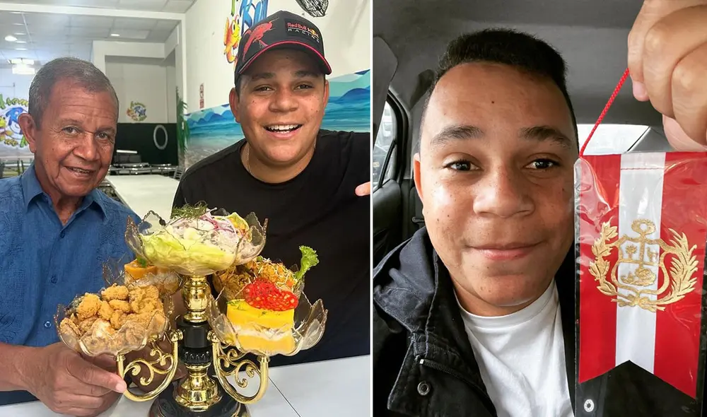 El joven venezolano está agradecido con Perú, país al que considera su nuevo hogar. Foto: composición LR/Oswaldo Herrera/Instagram