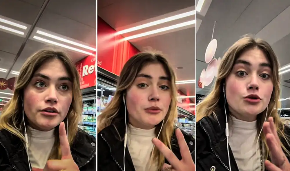 Con este video busca incentivar a los supermercados estadounidenses a implementar los métodos que se usan en España. Foto: composición LR/TiKTok